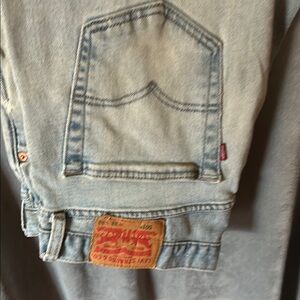 Levi's Blue Slim Straight Jeans with Vintage Appeal